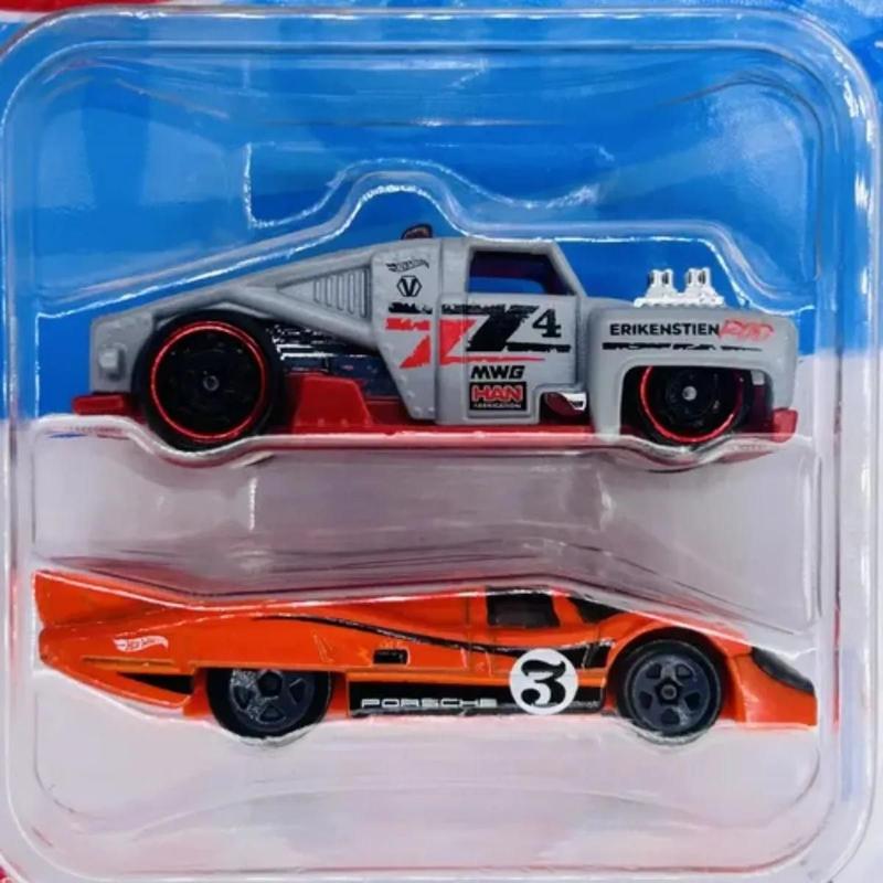 Pack 2 Hot Wheels Erikenstein Rod Porsche 917lh Hwd04 - Mattel